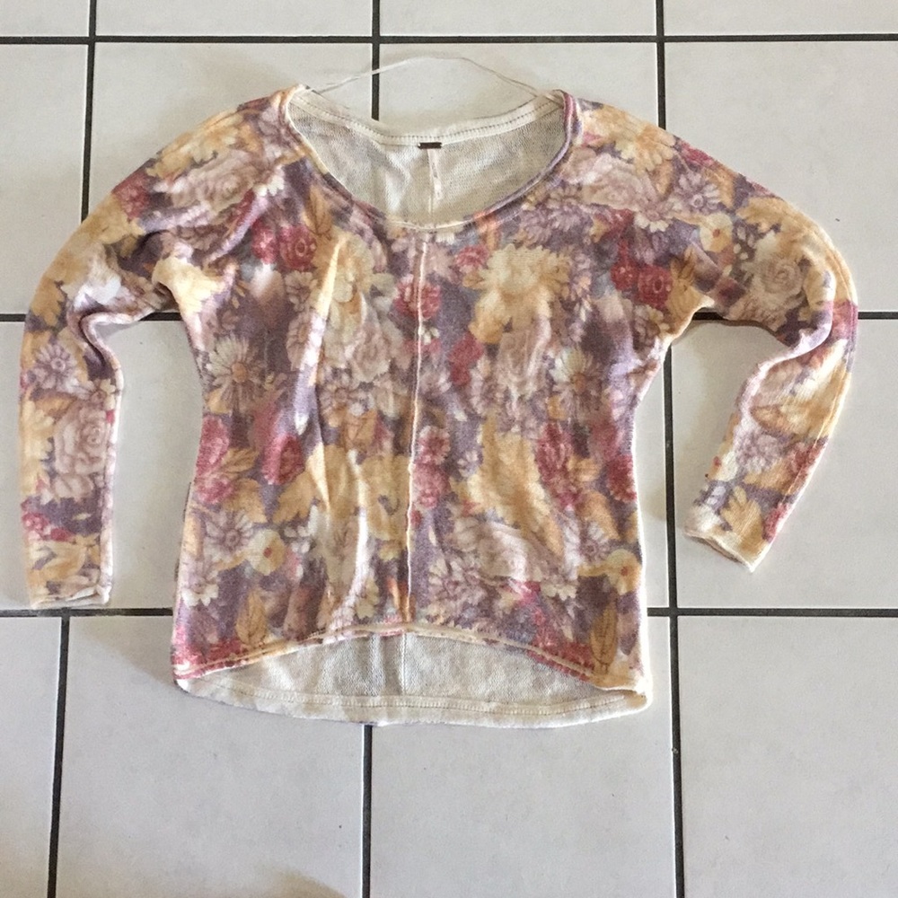 Free People Flower Pullover #2005